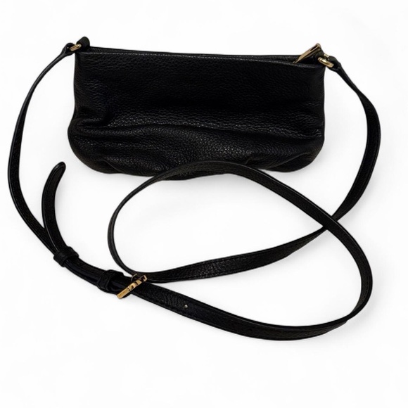 Marc Jacobs Pebbled Leather Crossbody Bag Black - Picture 5 of 10